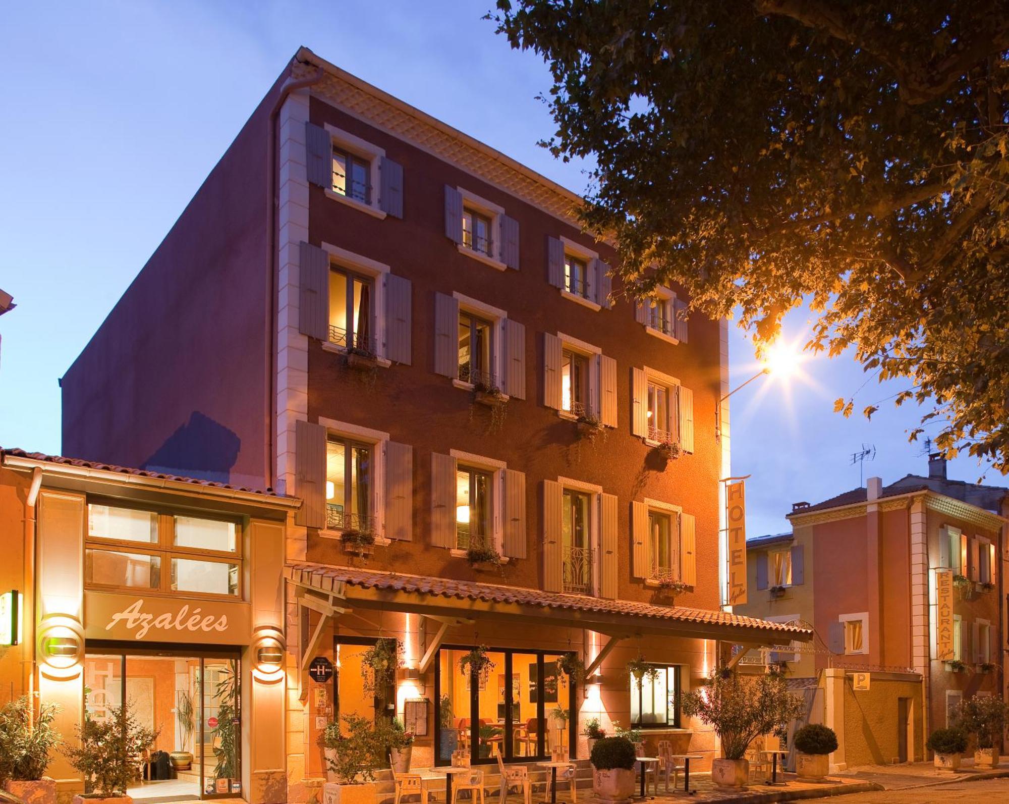 Logis Hotel Restaurant Azalees Tournon-sur-Rhone Exterior foto