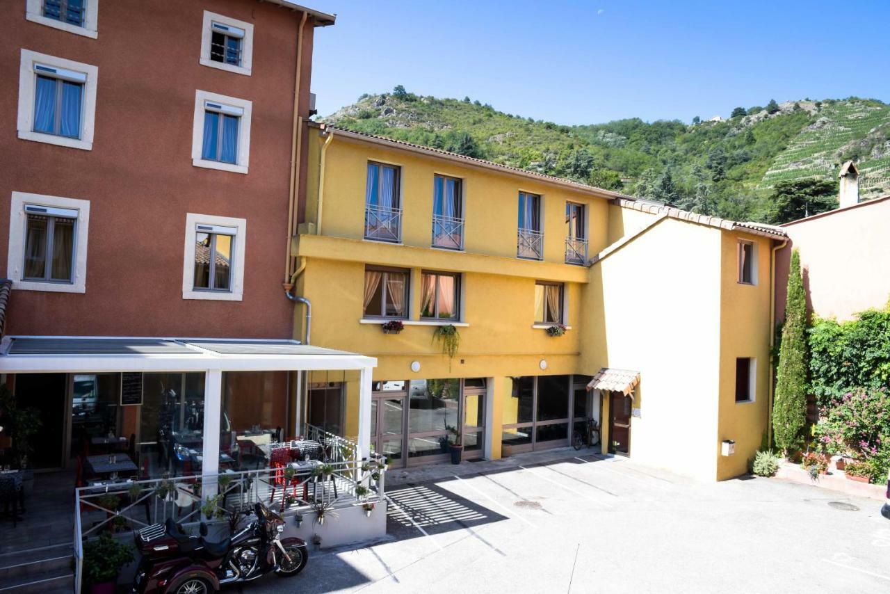 Logis Hotel Restaurant Azalees Tournon-sur-Rhone Exterior foto